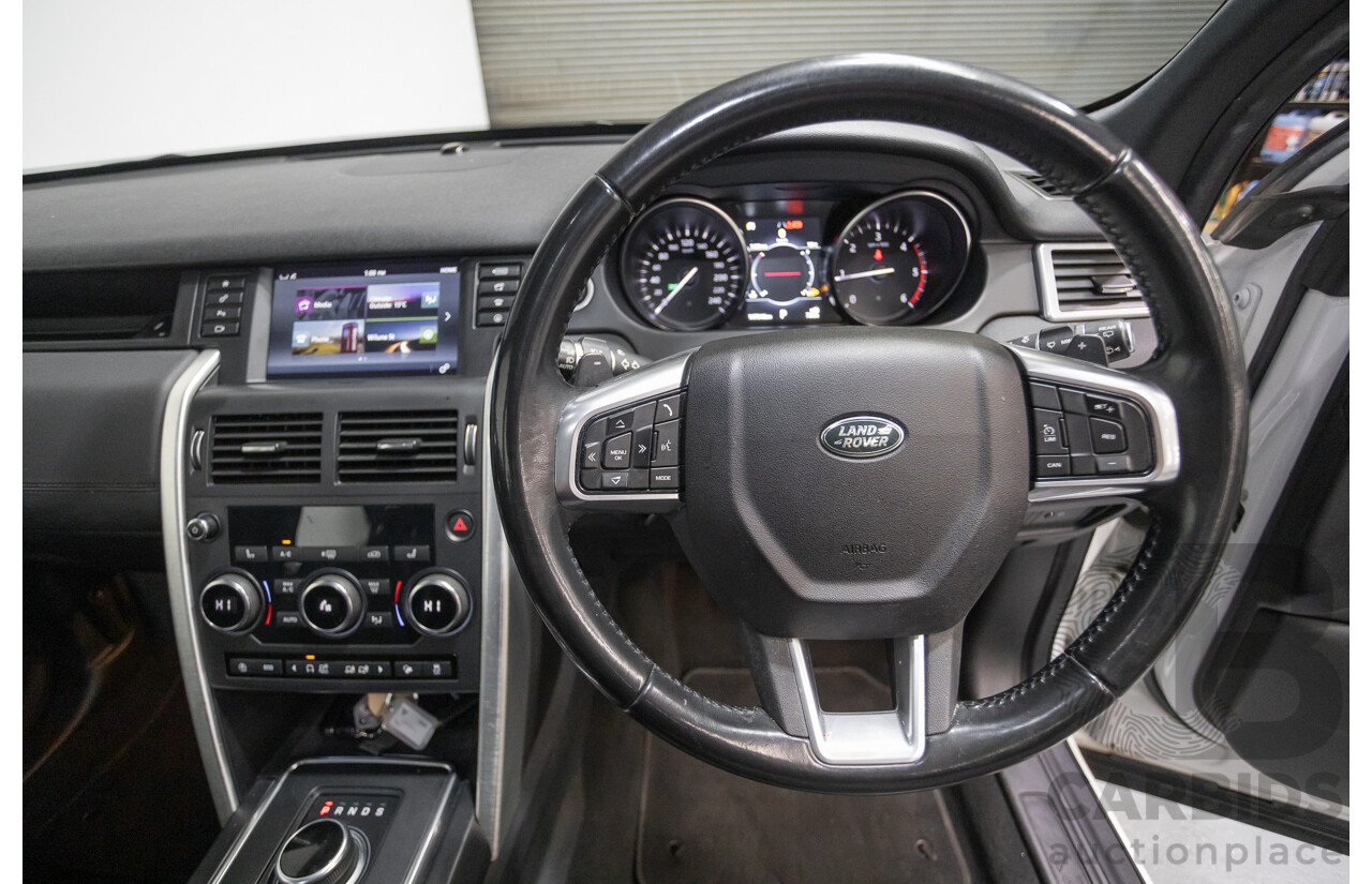 1/2018 Land Rover Discovery Sport TD4 (132kW) HSE 7 Seater (AWD) L550 MY18 4D Wagon Polaris White Turbo Diesel 2.0L