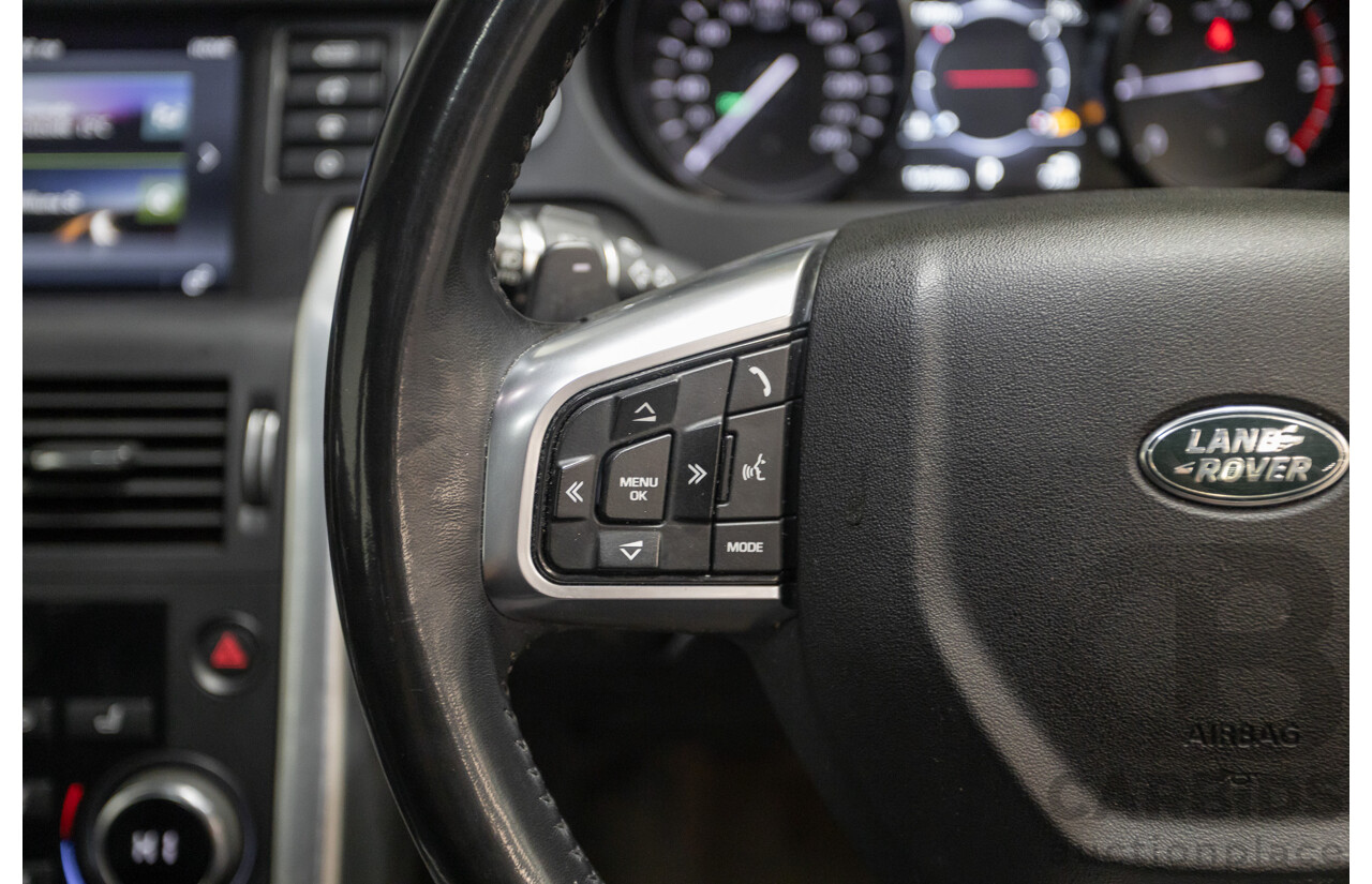 1/2018 Land Rover Discovery Sport TD4 (132kW) HSE 7 Seater (AWD) L550 MY18 4D Wagon Polaris White Turbo Diesel 2.0L