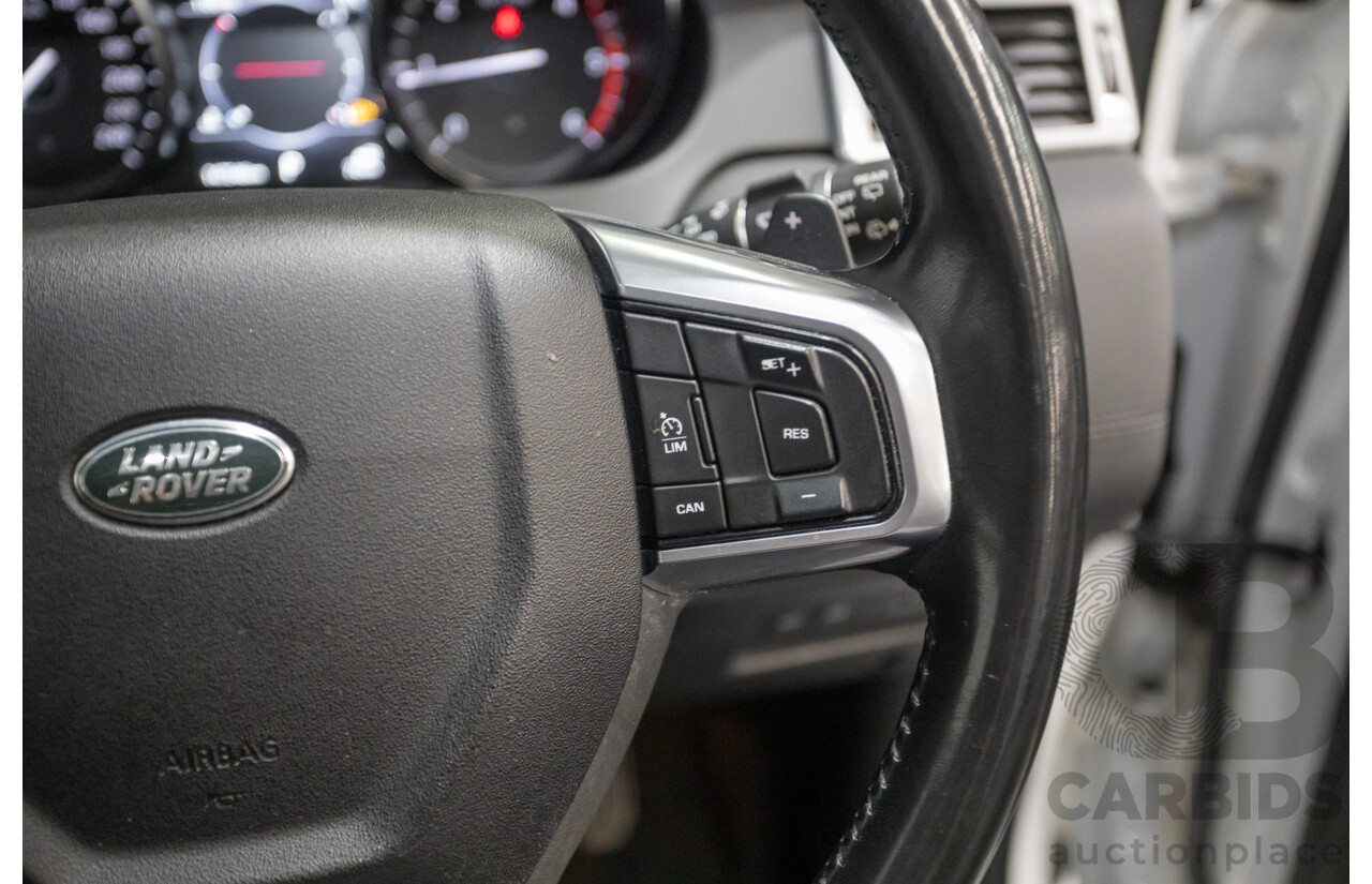 1/2018 Land Rover Discovery Sport TD4 (132kW) HSE 7 Seater (AWD) L550 MY18 4D Wagon Polaris White Turbo Diesel 2.0L