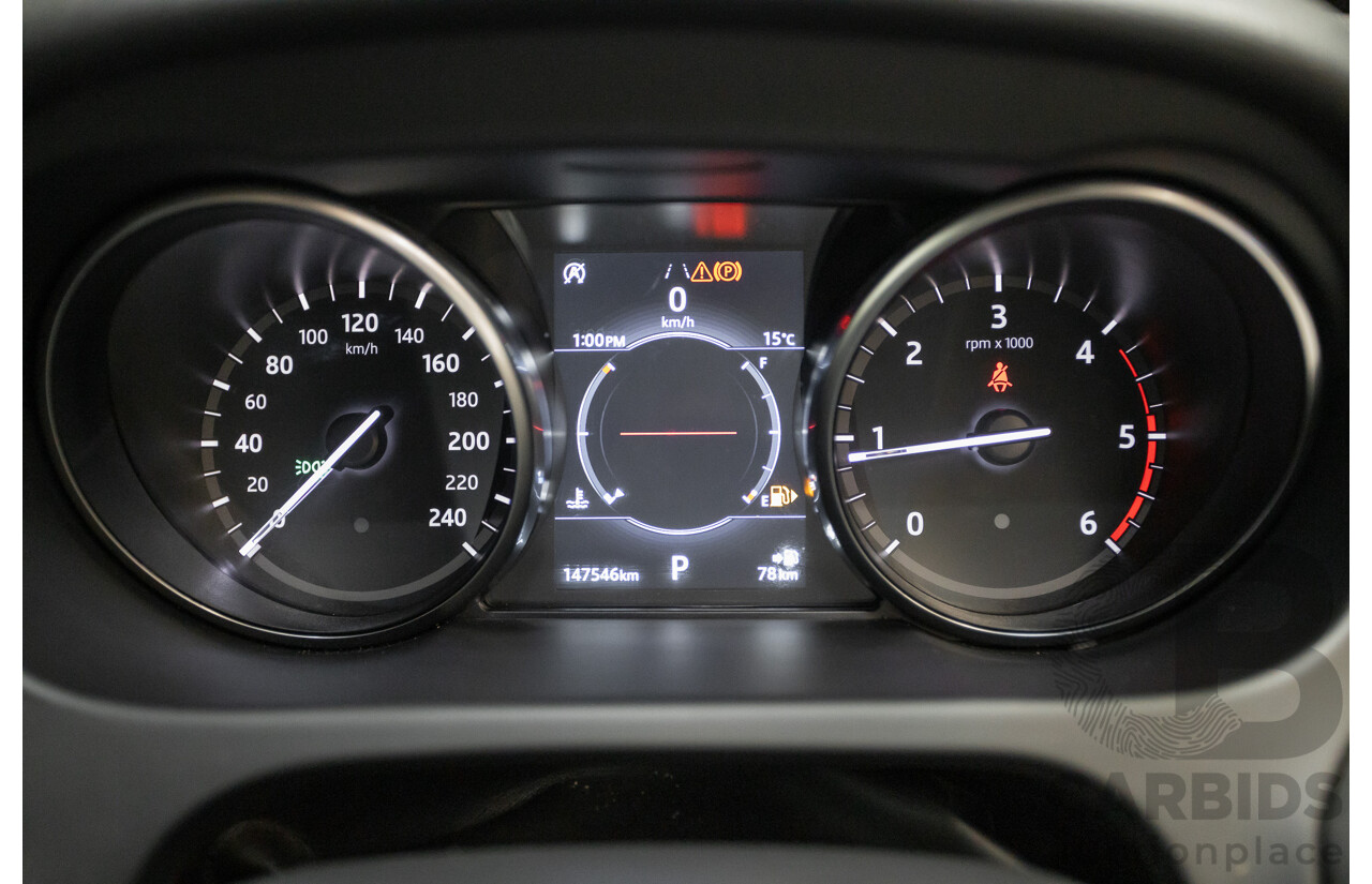 1/2018 Land Rover Discovery Sport TD4 (132kW) HSE 7 Seater (AWD) L550 MY18 4D Wagon Polaris White Turbo Diesel 2.0L