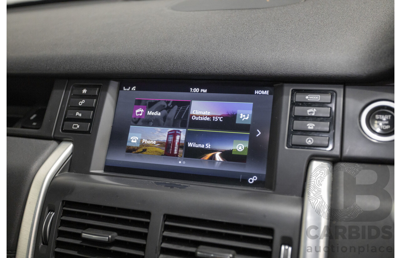 1/2018 Land Rover Discovery Sport TD4 (132kW) HSE 7 Seater (AWD) L550 MY18 4D Wagon Polaris White Turbo Diesel 2.0L