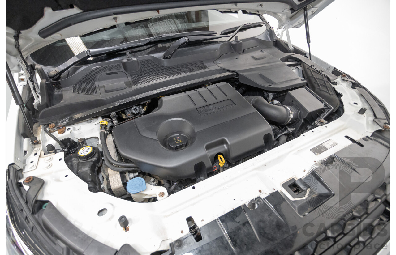 1/2018 Land Rover Discovery Sport TD4 (132kW) HSE 7 Seater (AWD) L550 MY18 4D Wagon Polaris White Turbo Diesel 2.0L