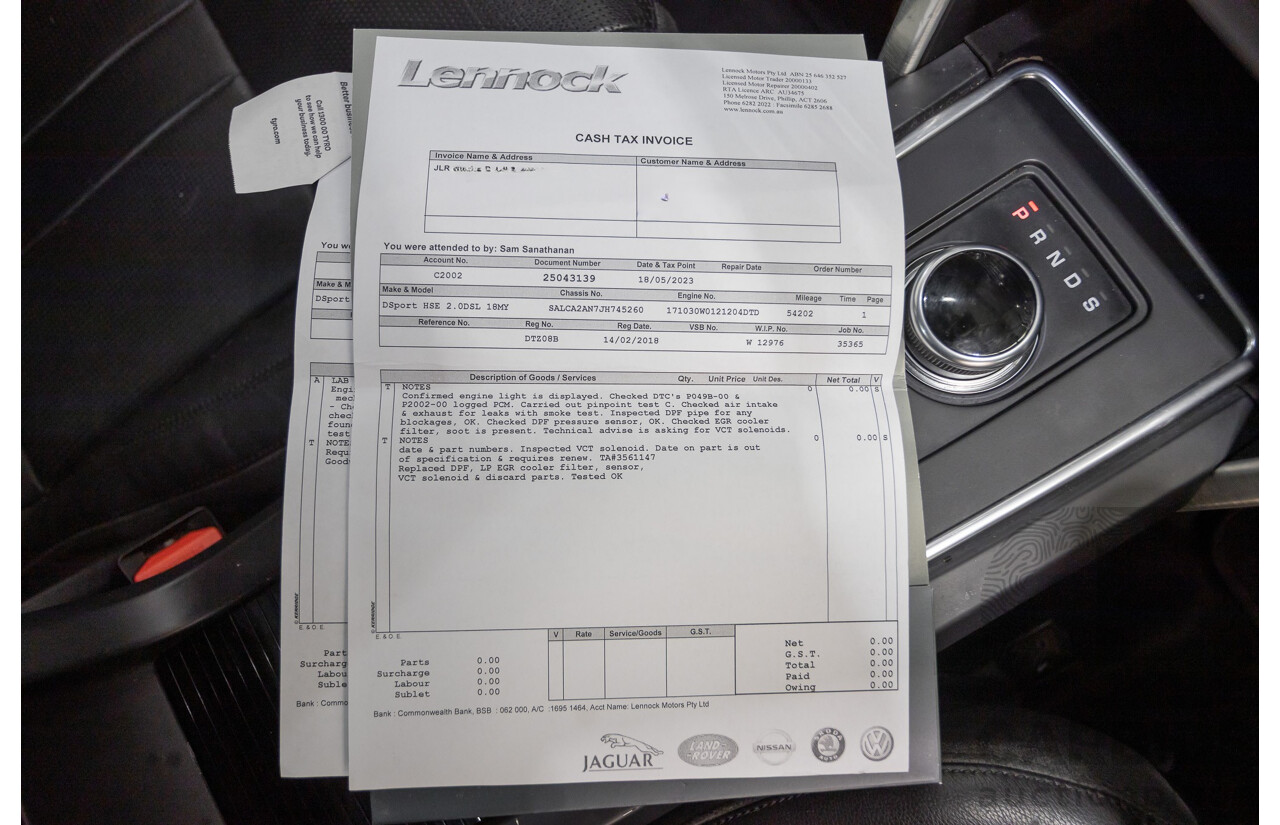 1/2018 Land Rover Discovery Sport TD4 (132kW) HSE 7 Seater (AWD) L550 MY18 4D Wagon Polaris White Turbo Diesel 2.0L