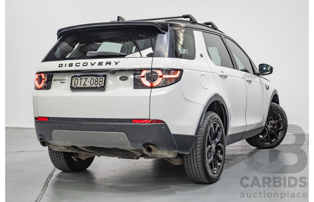 1/2018 Land Rover Discovery Sport TD4 (132kW) HSE 7 Seater (AWD) L550 MY18 4D Wagon Polaris White Turbo Diesel 2.0L