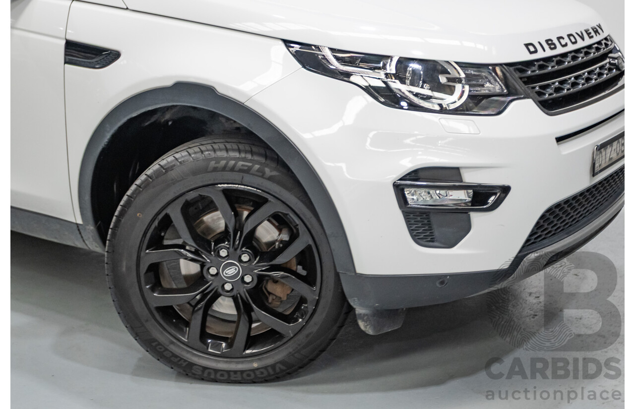 1/2018 Land Rover Discovery Sport TD4 (132kW) HSE 7 Seater (AWD) L550 MY18 4D Wagon Polaris White Turbo Diesel 2.0L