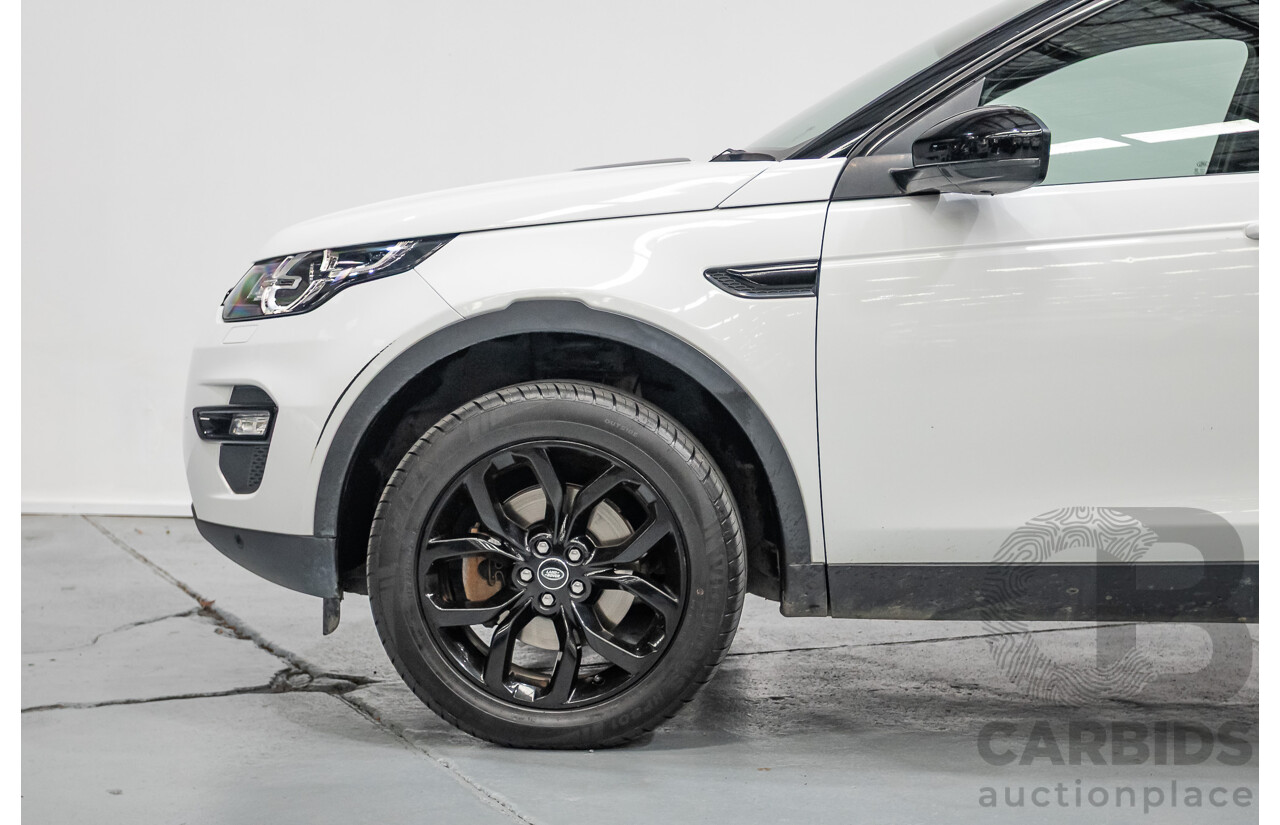 1/2018 Land Rover Discovery Sport TD4 (132kW) HSE 7 Seater (AWD) L550 MY18 4D Wagon Polaris White Turbo Diesel 2.0L