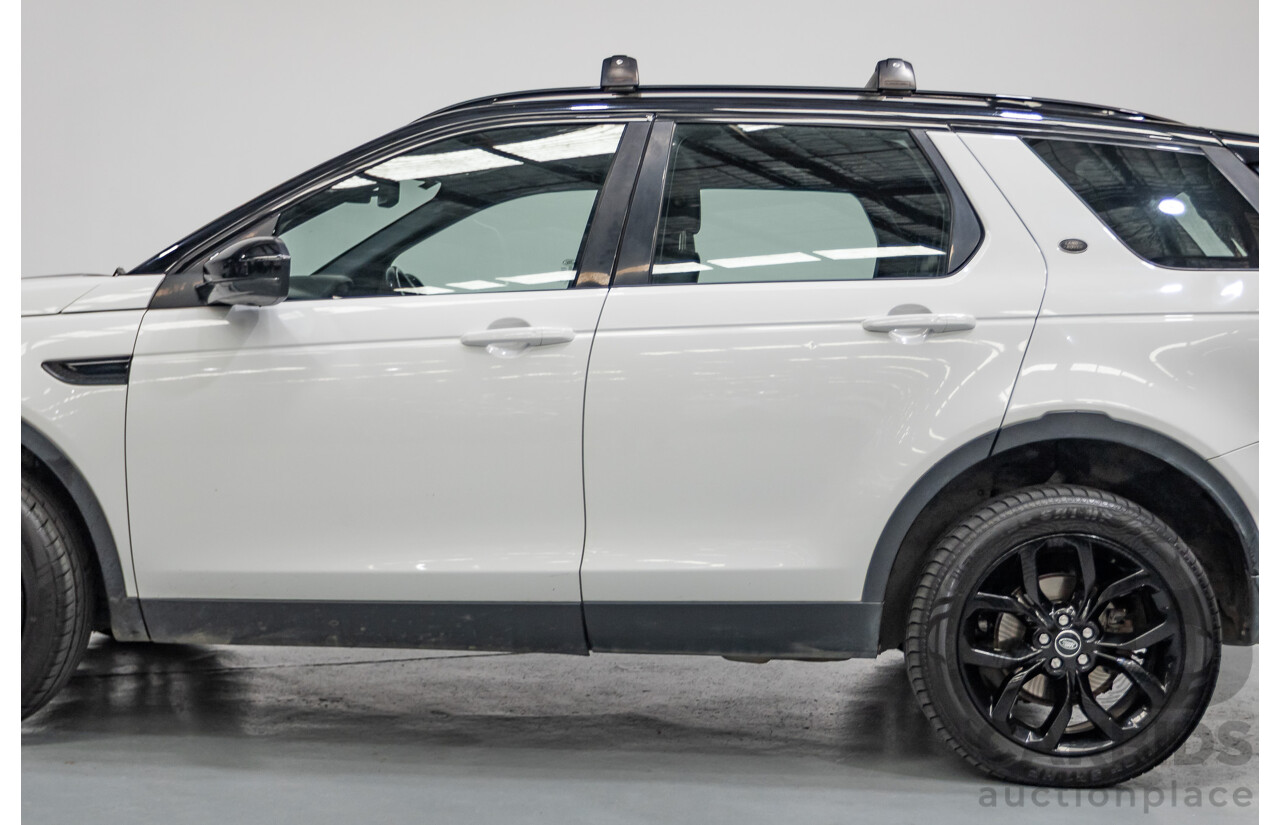 1/2018 Land Rover Discovery Sport TD4 (132kW) HSE 7 Seater (AWD) L550 MY18 4D Wagon Polaris White Turbo Diesel 2.0L