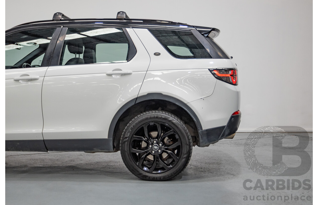 1/2018 Land Rover Discovery Sport TD4 (132kW) HSE 7 Seater (AWD) L550 MY18 4D Wagon Polaris White Turbo Diesel 2.0L