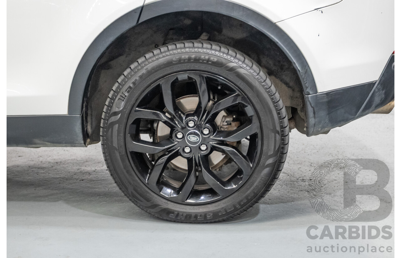 1/2018 Land Rover Discovery Sport TD4 (132kW) HSE 7 Seater (AWD) L550 MY18 4D Wagon Polaris White Turbo Diesel 2.0L