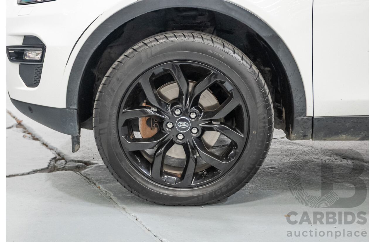 1/2018 Land Rover Discovery Sport TD4 (132kW) HSE 7 Seater (AWD) L550 MY18 4D Wagon Polaris White Turbo Diesel 2.0L