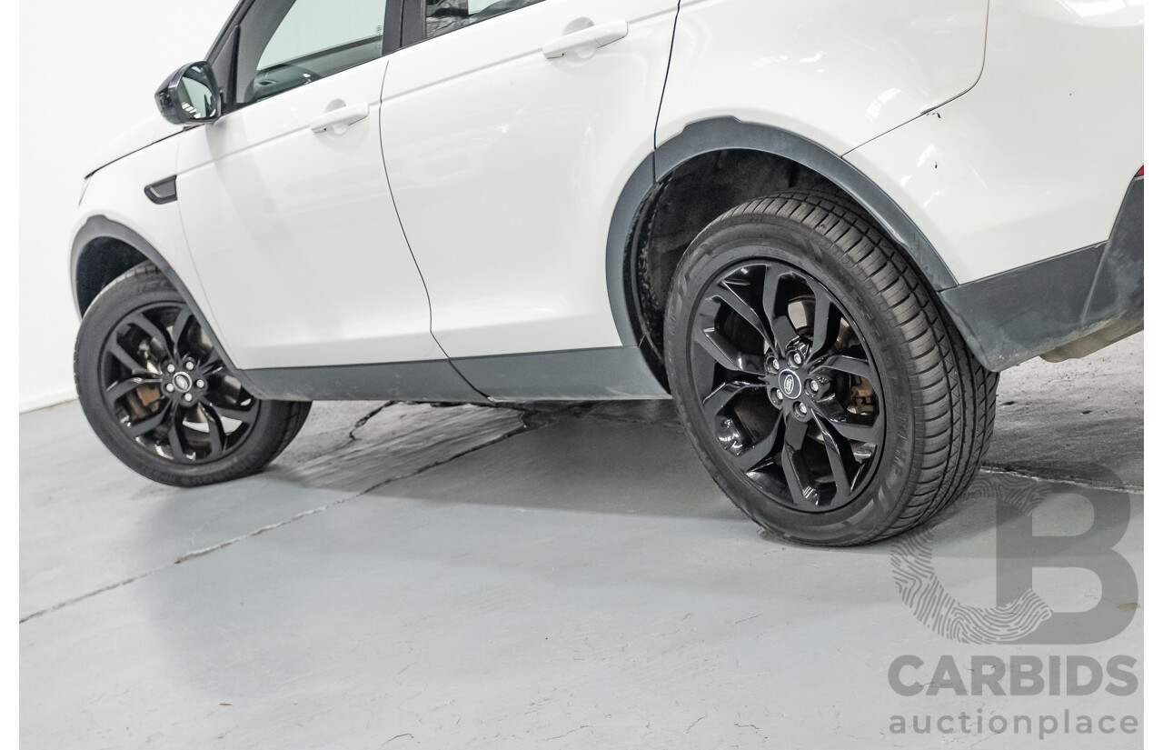 1/2018 Land Rover Discovery Sport TD4 (132kW) HSE 7 Seater (AWD) L550 MY18 4D Wagon Polaris White Turbo Diesel 2.0L