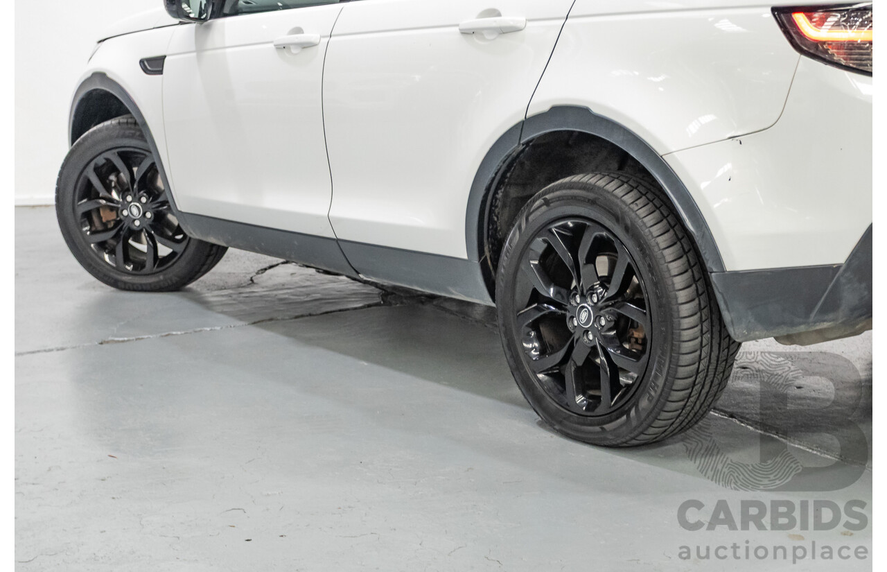 1/2018 Land Rover Discovery Sport TD4 (132kW) HSE 7 Seater (AWD) L550 MY18 4D Wagon Polaris White Turbo Diesel 2.0L