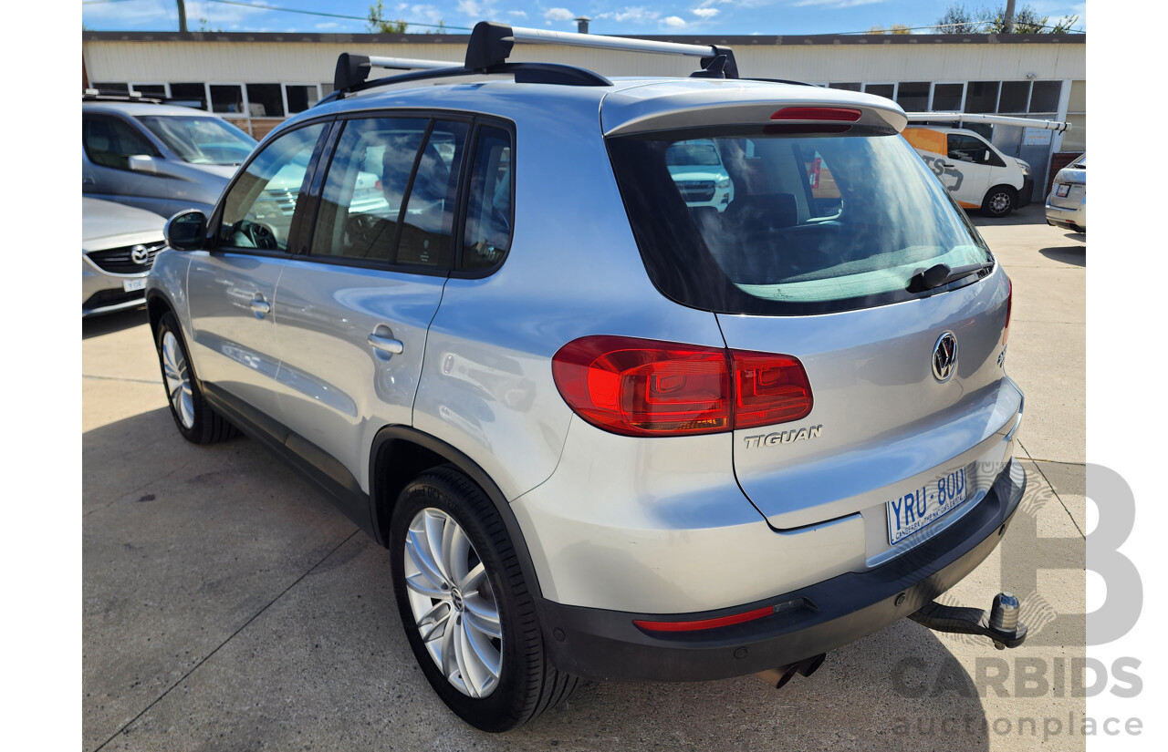 7/2013 Volkswagen Tiguan 132 TSI 5NC MY14 4d Wagon Silver 2.0L