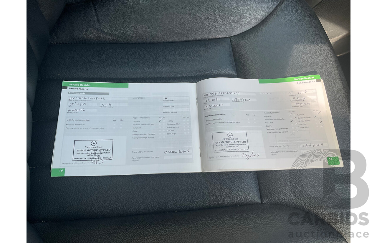 12/2008 Mercedes-Benz R 280 CDI (RWD) 251 MY08 4d Wagon Silver Turbo Diesel V6 3.0L