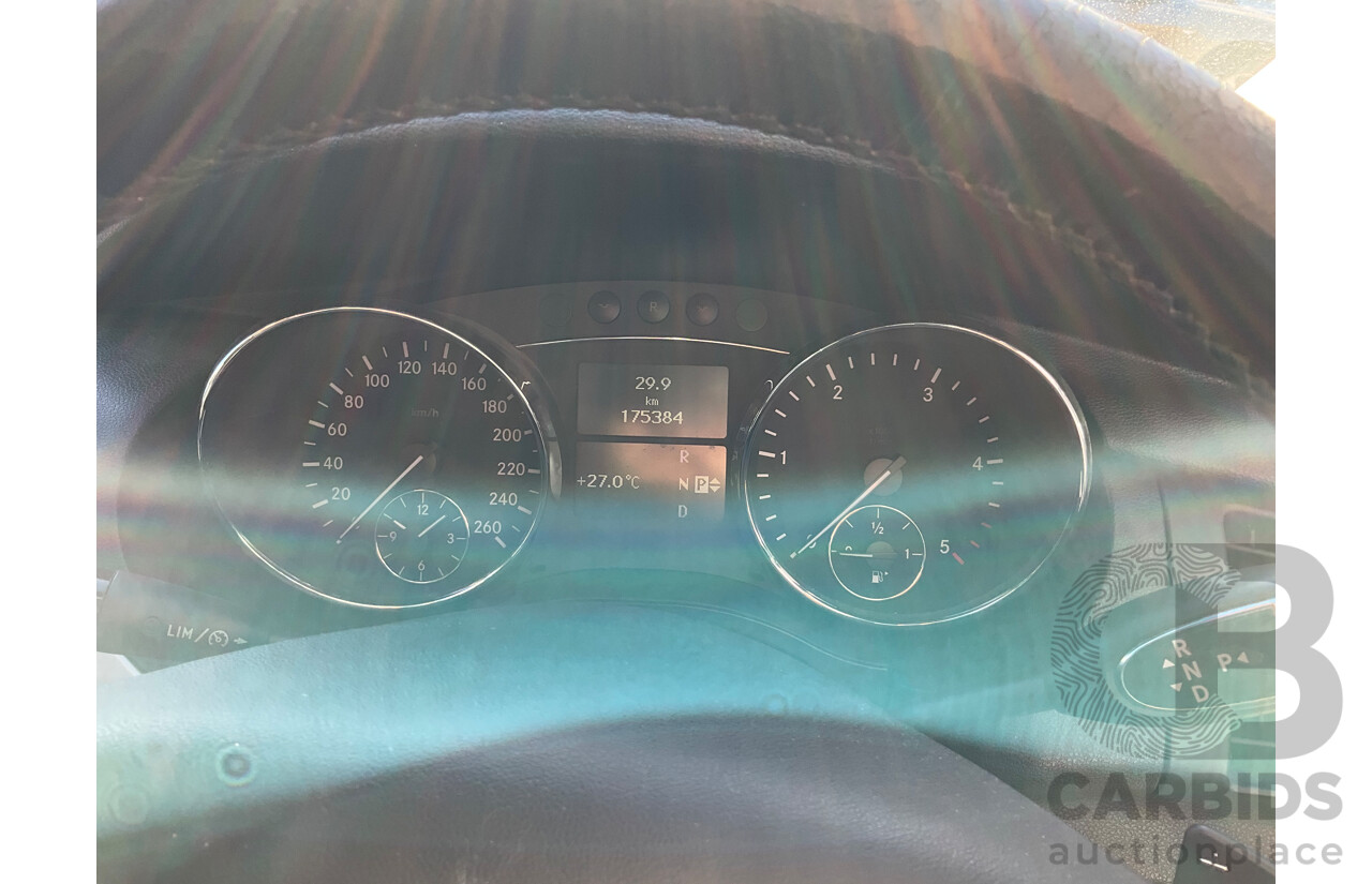 12/2008 Mercedes-Benz R 280 CDI (RWD) 251 MY08 4d Wagon Silver Turbo Diesel V6 3.0L