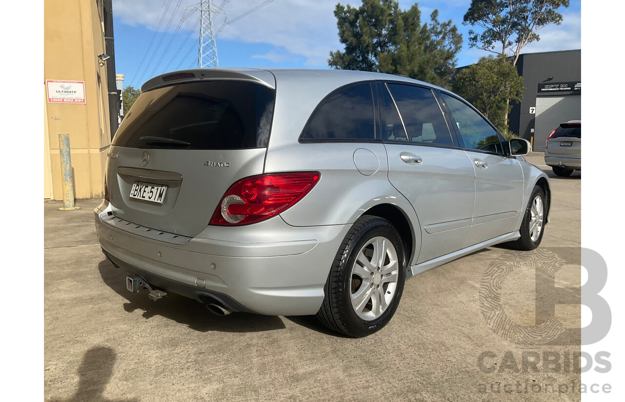 12/2008 Mercedes-Benz R 280 CDI (RWD) 251 MY08 4d Wagon Silver Turbo Diesel V6 3.0L