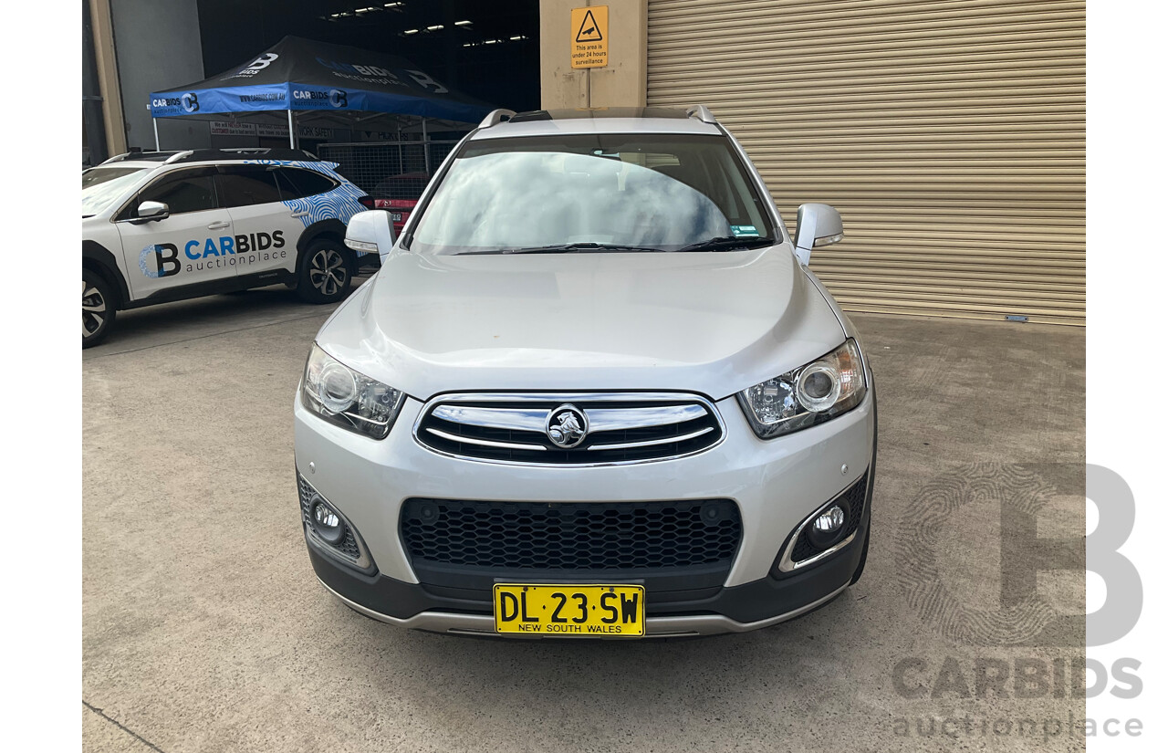 08/2014 Holden Captiva 7 LTZ (AWD) CG MY14 4d Wagon Silver Turbo Diesel 2.2L