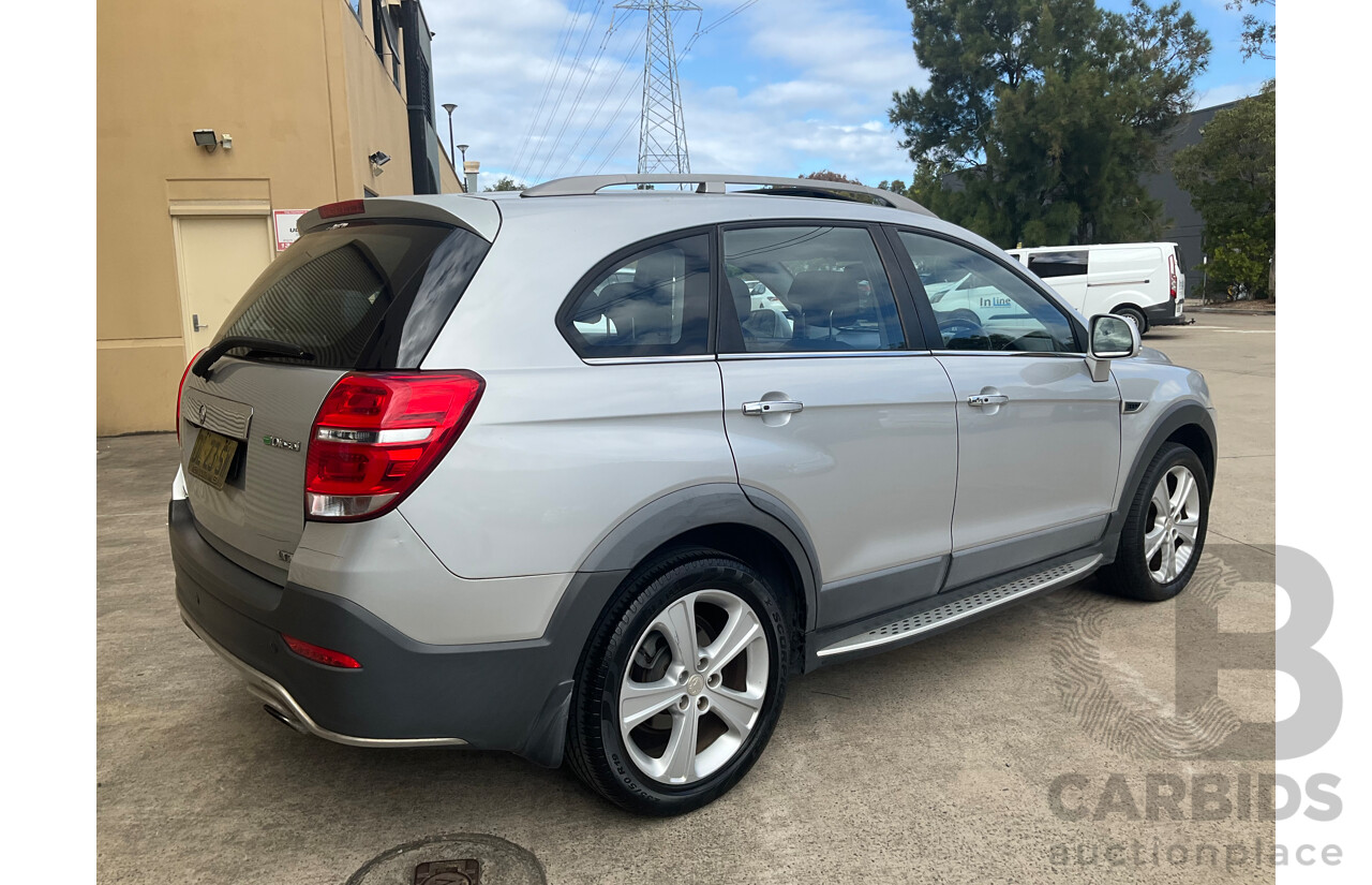08/2014 Holden Captiva 7 LTZ (AWD) CG MY14 4d Wagon Silver Turbo Diesel 2.2L