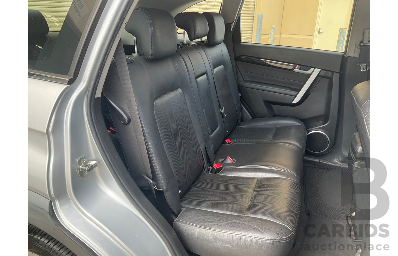 08/2014 Holden Captiva 7 LTZ (AWD) CG MY14 4d Wagon Silver Turbo Diesel 2.2L