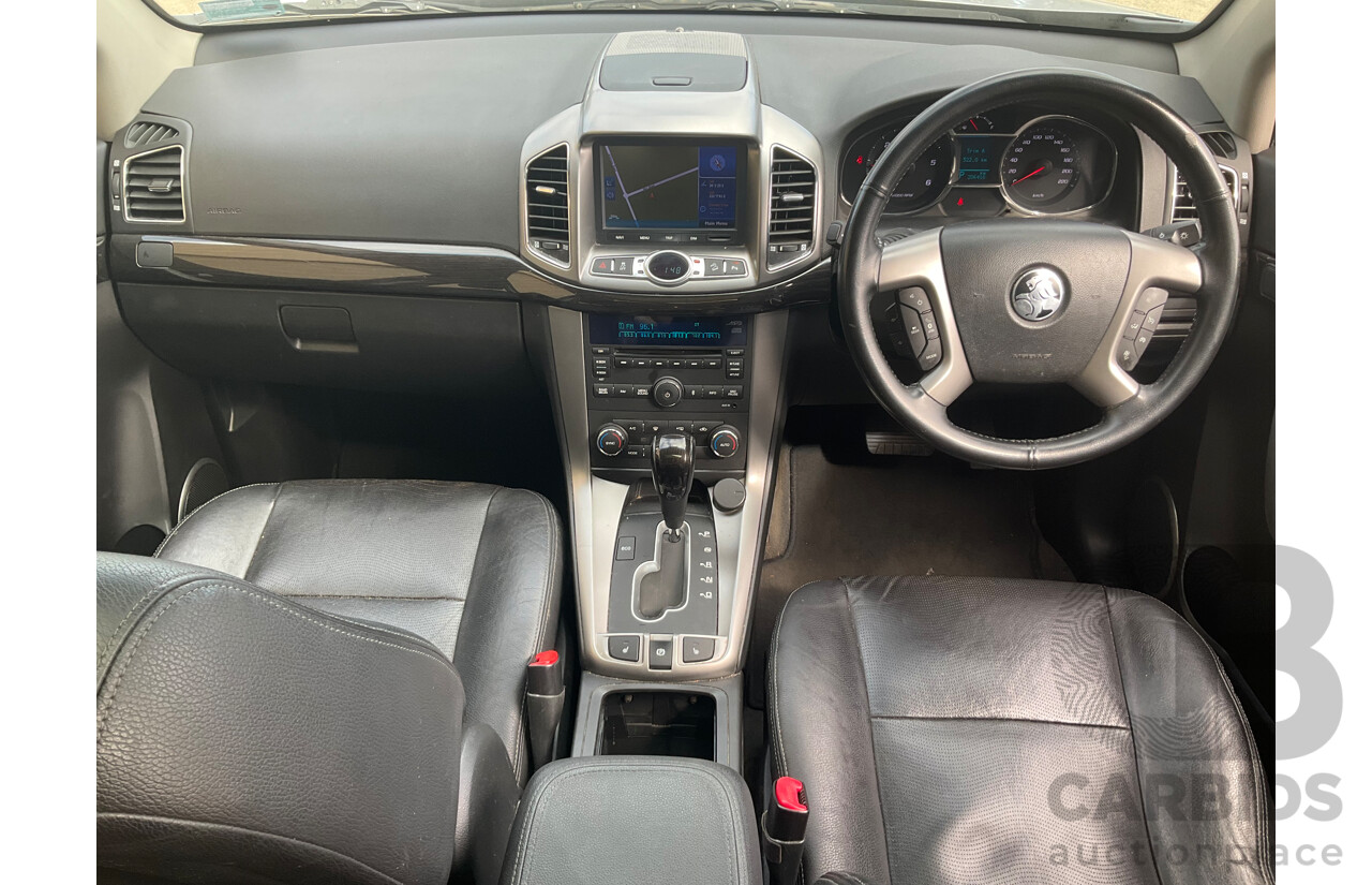 08/2014 Holden Captiva 7 LTZ (AWD) CG MY14 4d Wagon Silver Turbo Diesel 2.2L