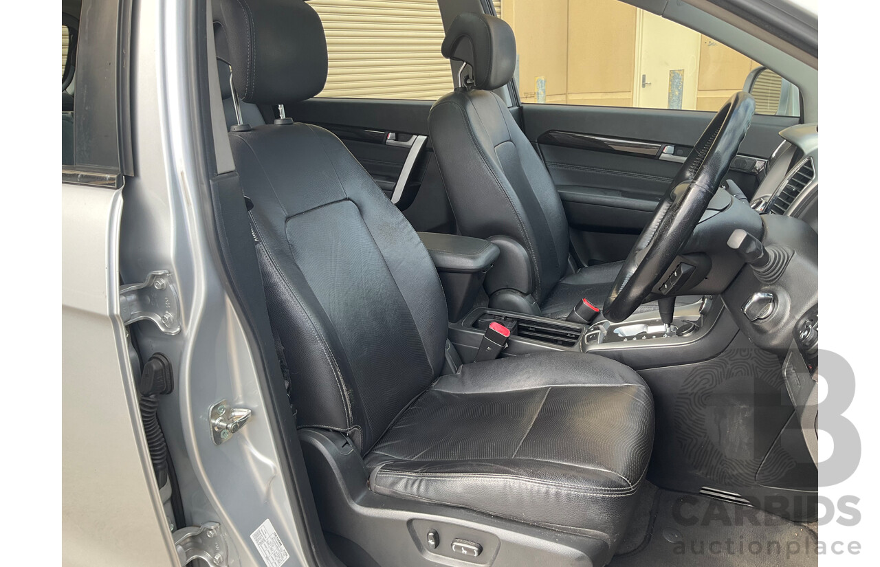 08/2014 Holden Captiva 7 LTZ (AWD) CG MY14 4d Wagon Silver Turbo Diesel 2.2L