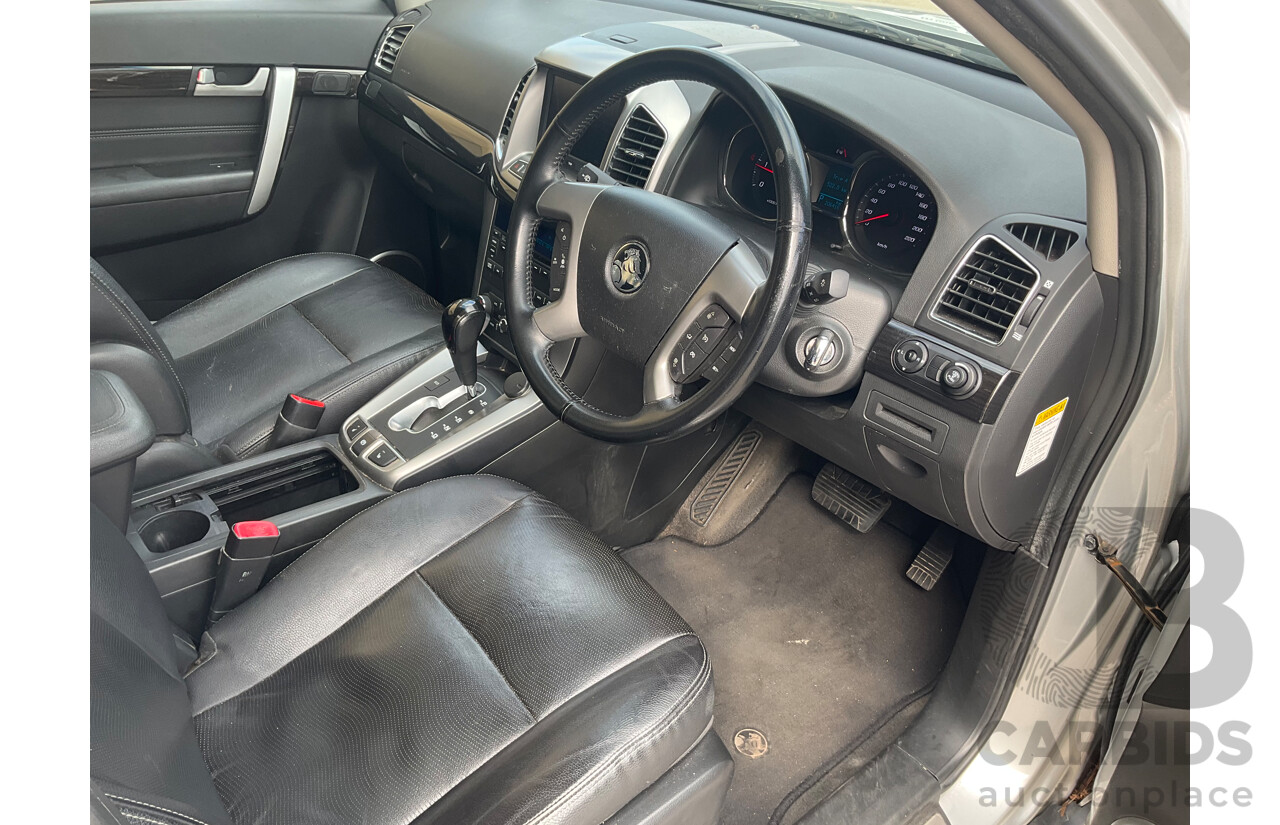 08/2014 Holden Captiva 7 LTZ (AWD) CG MY14 4d Wagon Silver Turbo Diesel 2.2L