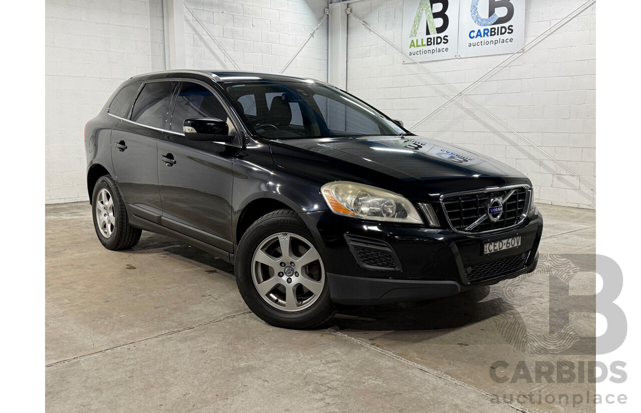 11/2011 Volvo XC60 D5 DZ MY12 4d Wagon Black Turbo Diesel 2.4L