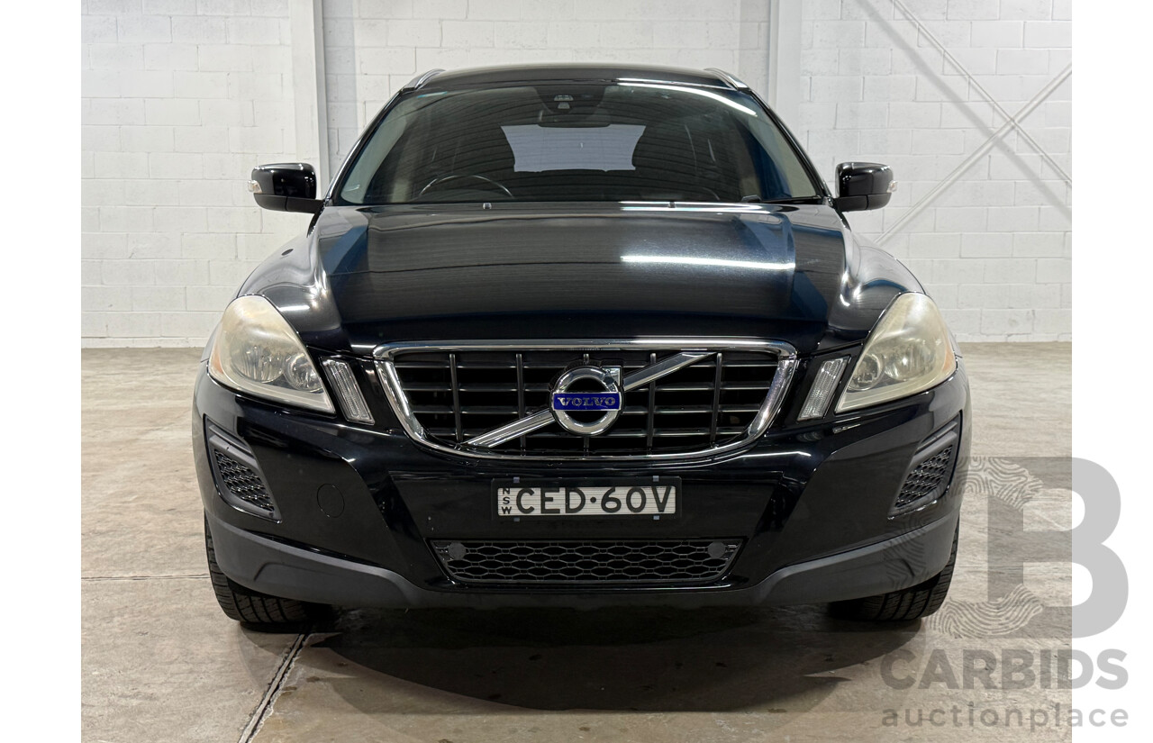 11/2011 Volvo XC60 D5 DZ MY12 4d Wagon Black Turbo Diesel 2.4L