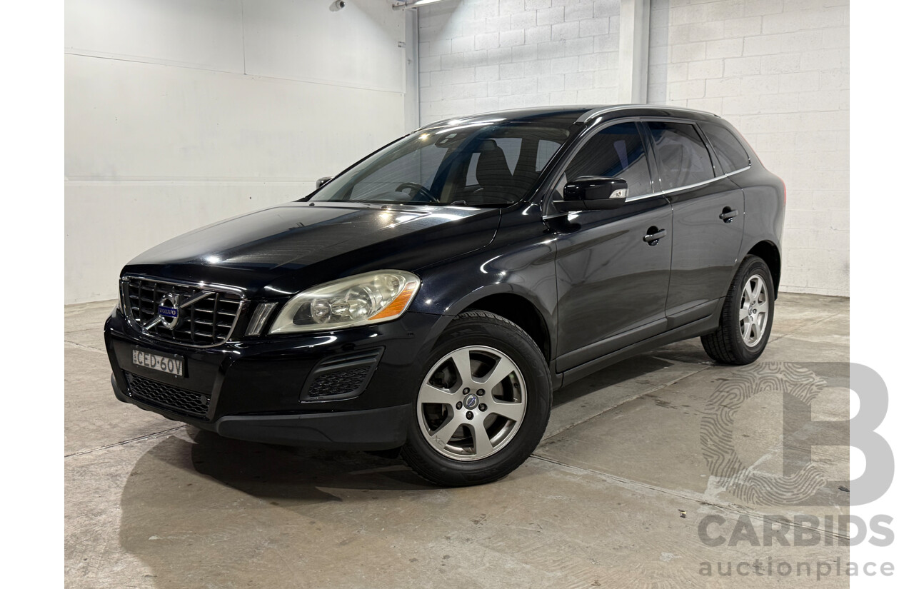 11/2011 Volvo XC60 D5 DZ MY12 4d Wagon Black Turbo Diesel 2.4L
