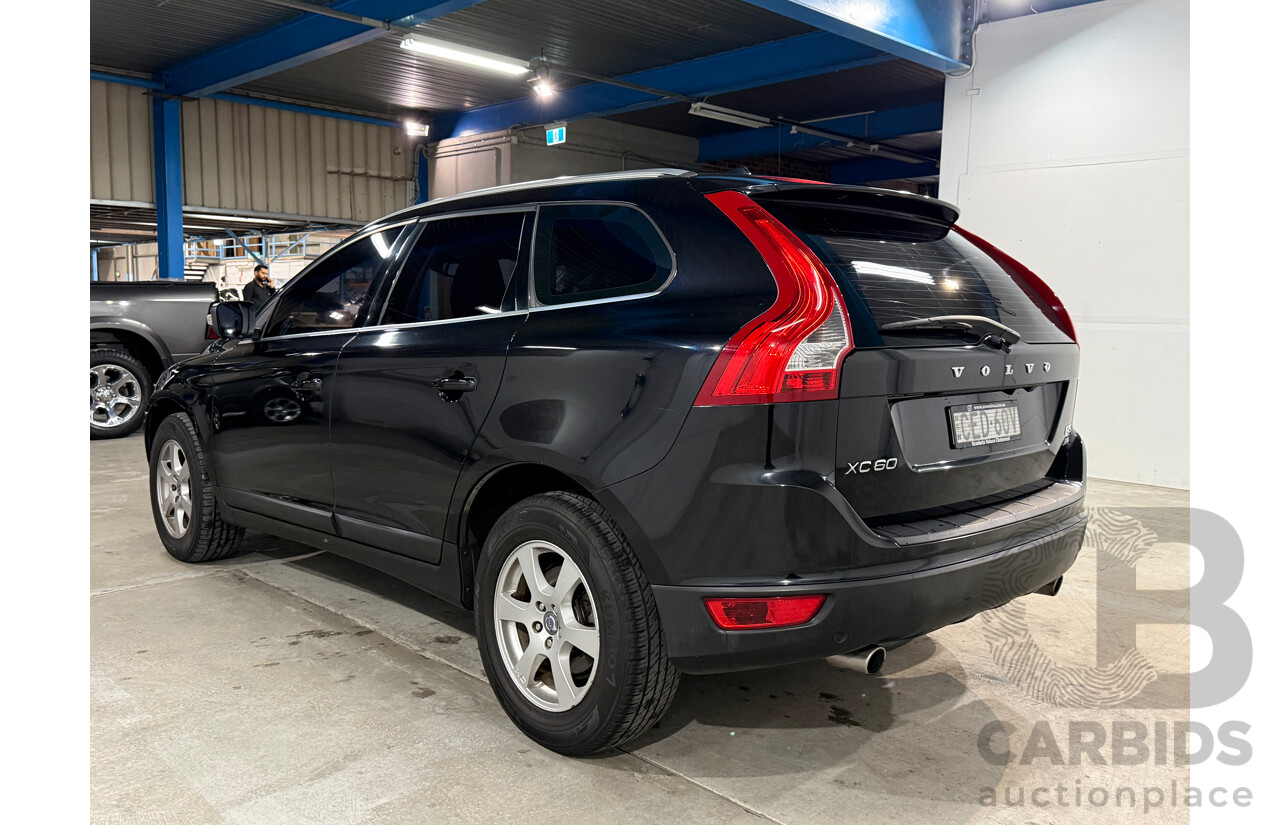 11/2011 Volvo XC60 D5 DZ MY12 4d Wagon Black Turbo Diesel 2.4L
