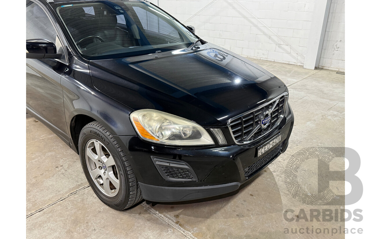 11/2011 Volvo XC60 D5 DZ MY12 4d Wagon Black Turbo Diesel 2.4L