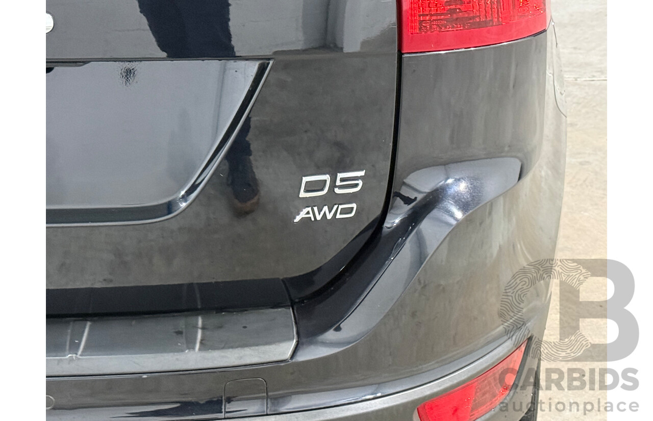 11/2011 Volvo XC60 D5 DZ MY12 4d Wagon Black Turbo Diesel 2.4L