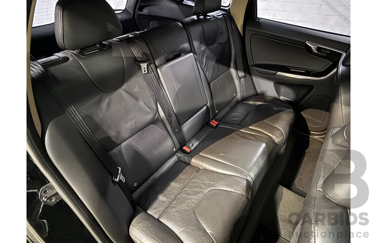 11/2011 Volvo XC60 D5 DZ MY12 4d Wagon Black Turbo Diesel 2.4L
