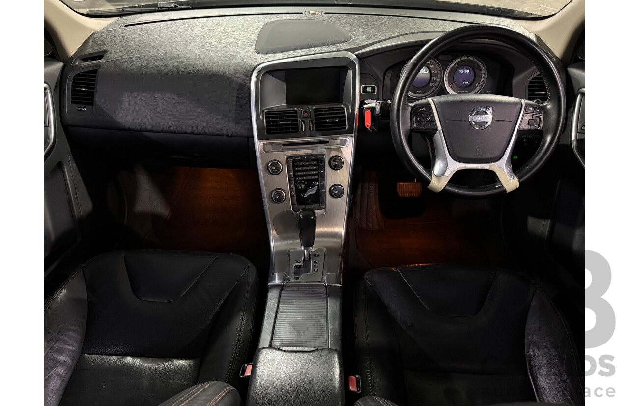 11/2011 Volvo XC60 D5 DZ MY12 4d Wagon Black Turbo Diesel 2.4L