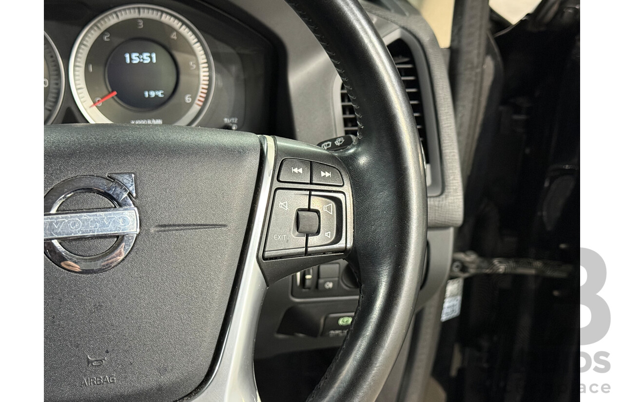 11/2011 Volvo XC60 D5 DZ MY12 4d Wagon Black Turbo Diesel 2.4L
