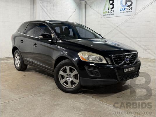 11/2011 Volvo XC60 D5 DZ MY12 4d Wagon Black Turbo Diesel 2.4L