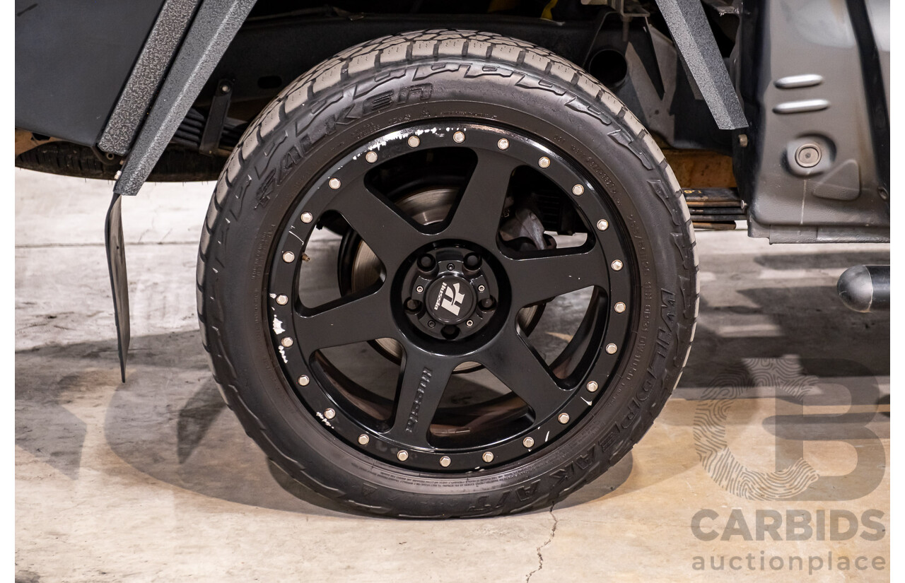 06/2018 Volkswagen Amarok V6 TDI 550 Sportline (4x4) 2H MY18 Dual Cab Utility Grey 3.0L