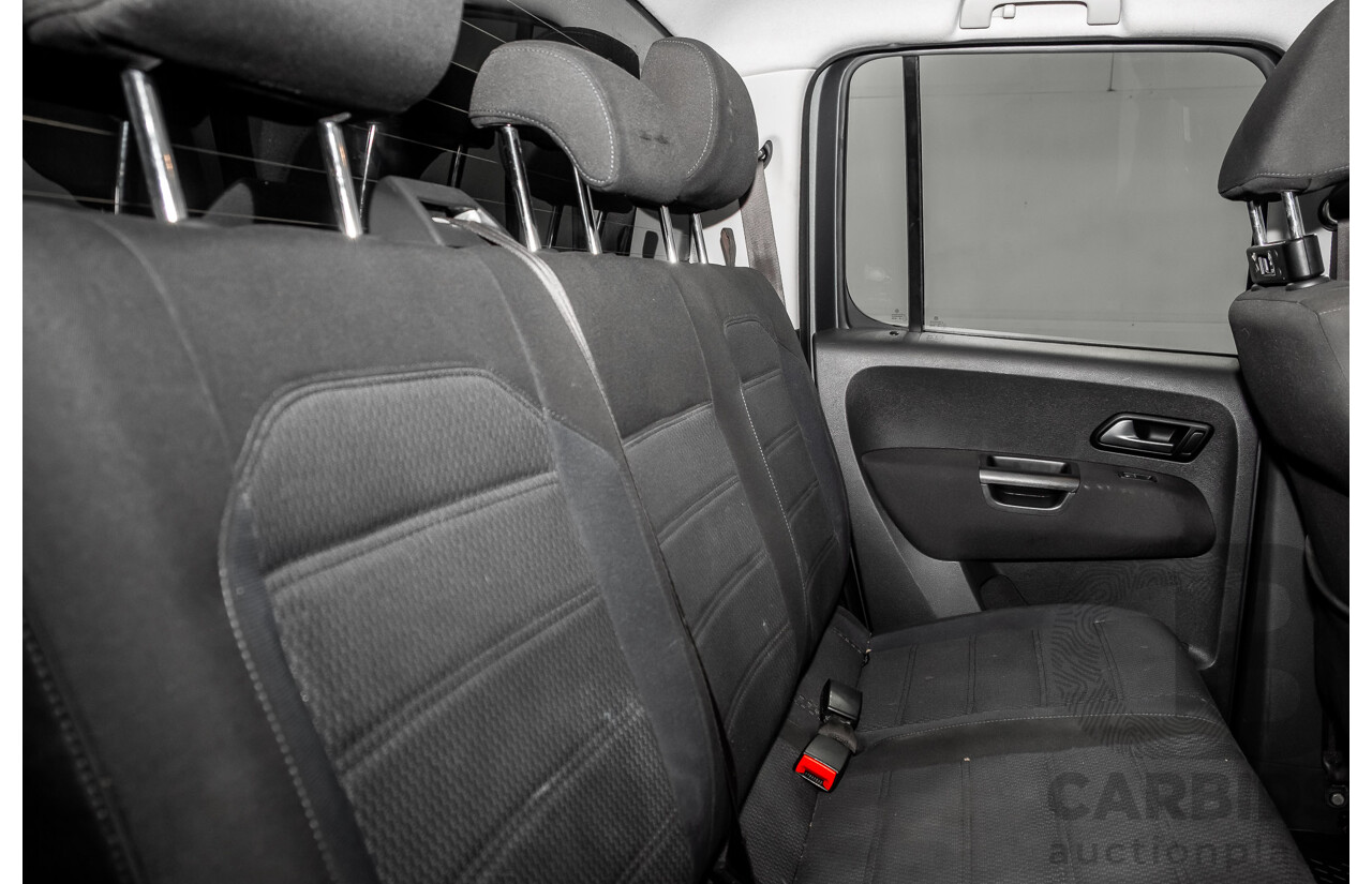 06/2018 Volkswagen Amarok V6 TDI 550 Sportline (4x4) 2H MY18 Dual Cab Utility Grey 3.0L