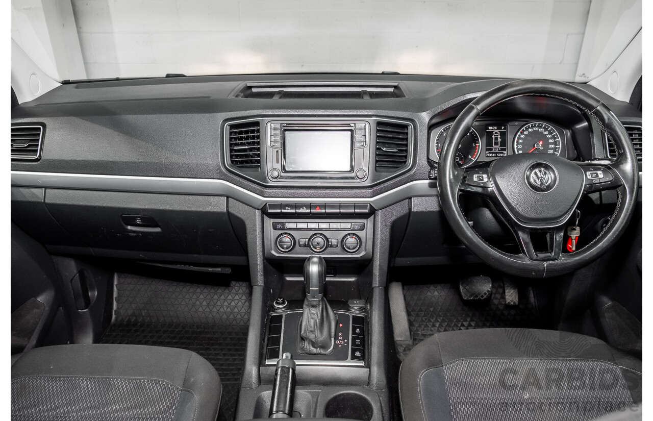 06/2018 Volkswagen Amarok V6 TDI 550 Sportline (4x4) 2H MY18 Dual Cab Utility Grey 3.0L