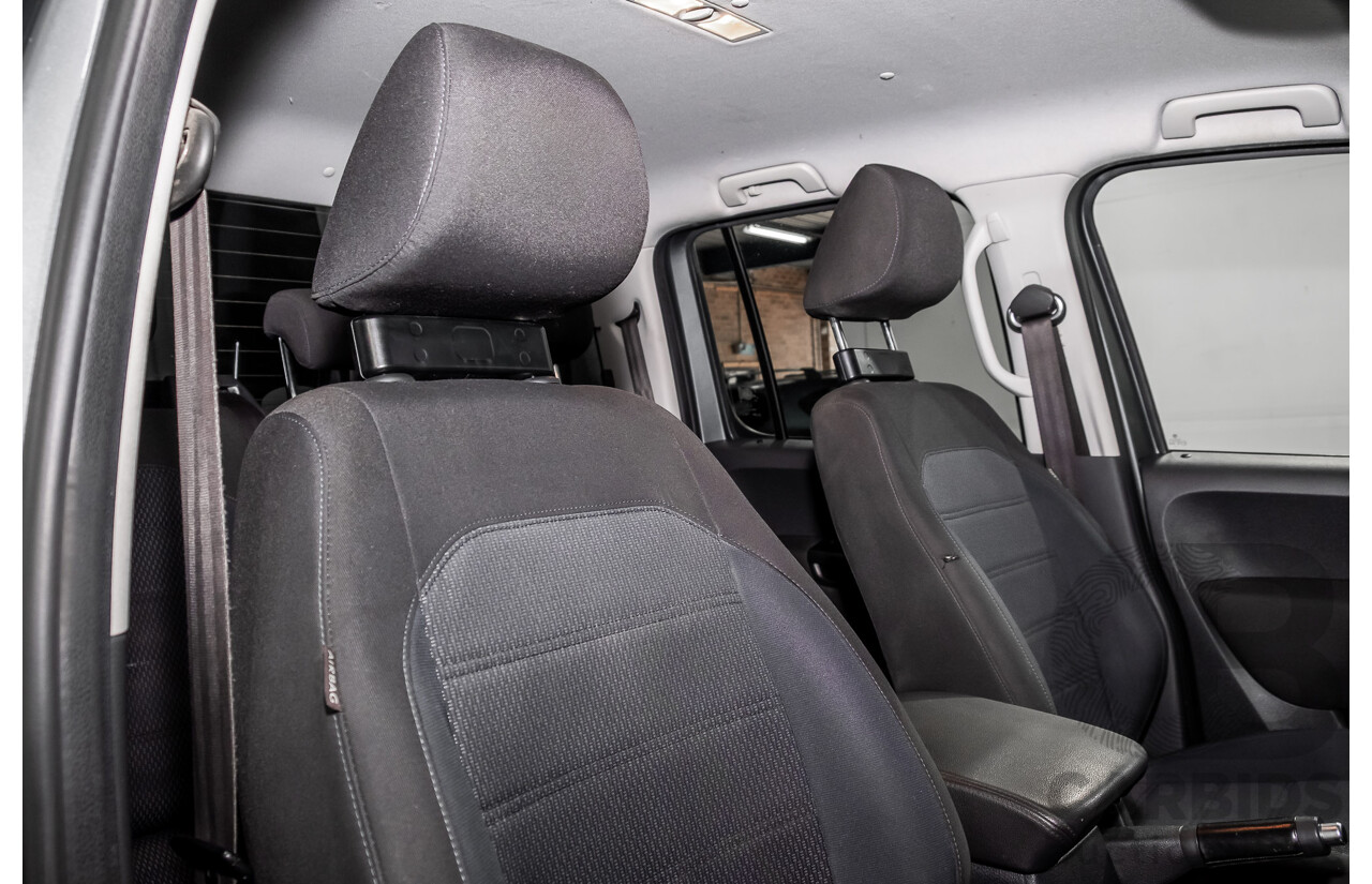 06/2018 Volkswagen Amarok V6 TDI 550 Sportline (4x4) 2H MY18 Dual Cab Utility Grey 3.0L