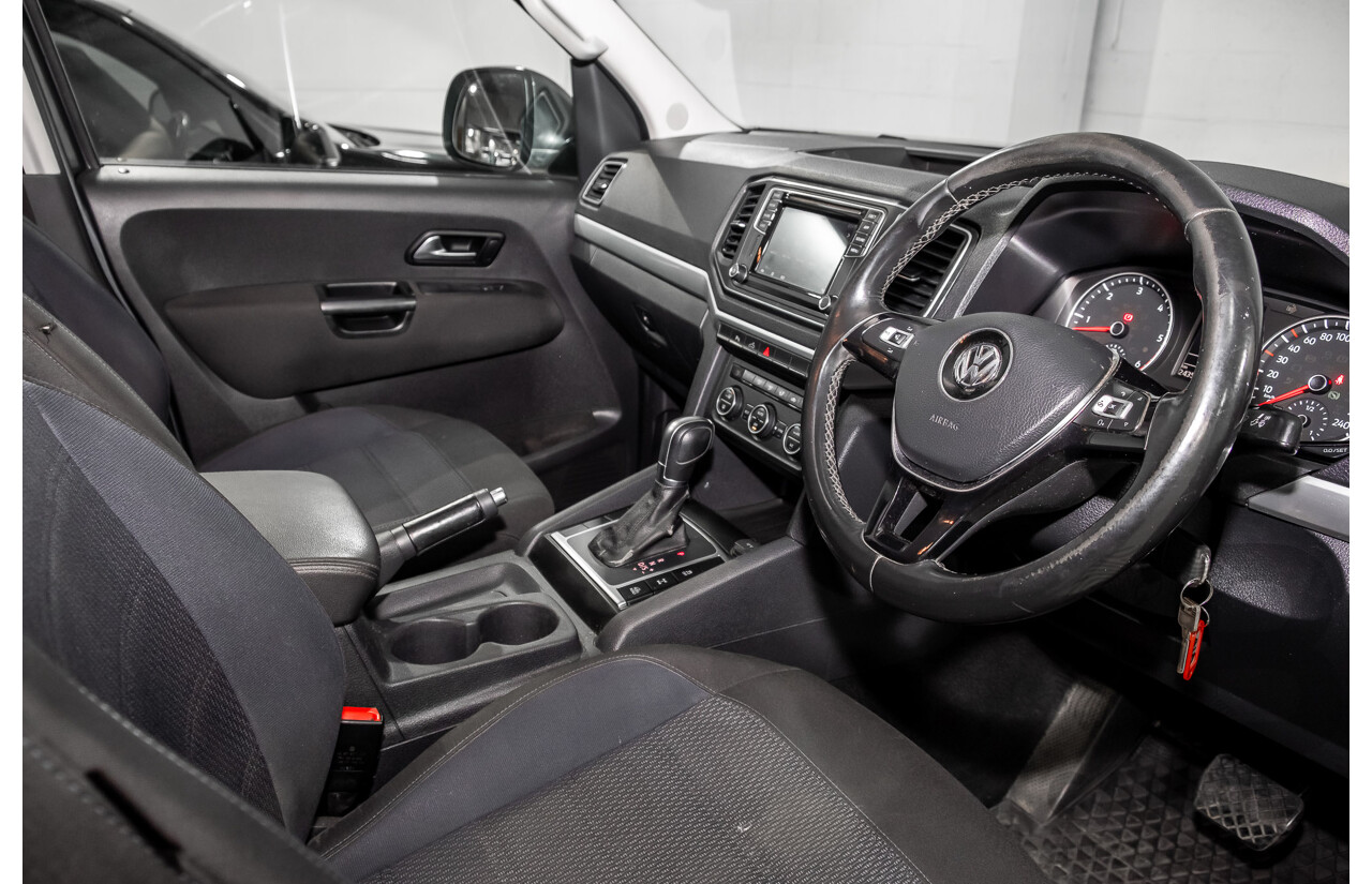 06/2018 Volkswagen Amarok V6 TDI 550 Sportline (4x4) 2H MY18 Dual Cab Utility Grey 3.0L