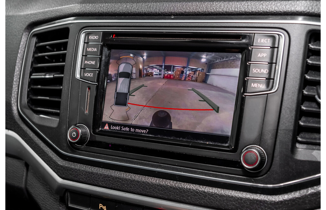 06/2018 Volkswagen Amarok V6 TDI 550 Sportline (4x4) 2H MY18 Dual Cab Utility Grey 3.0L