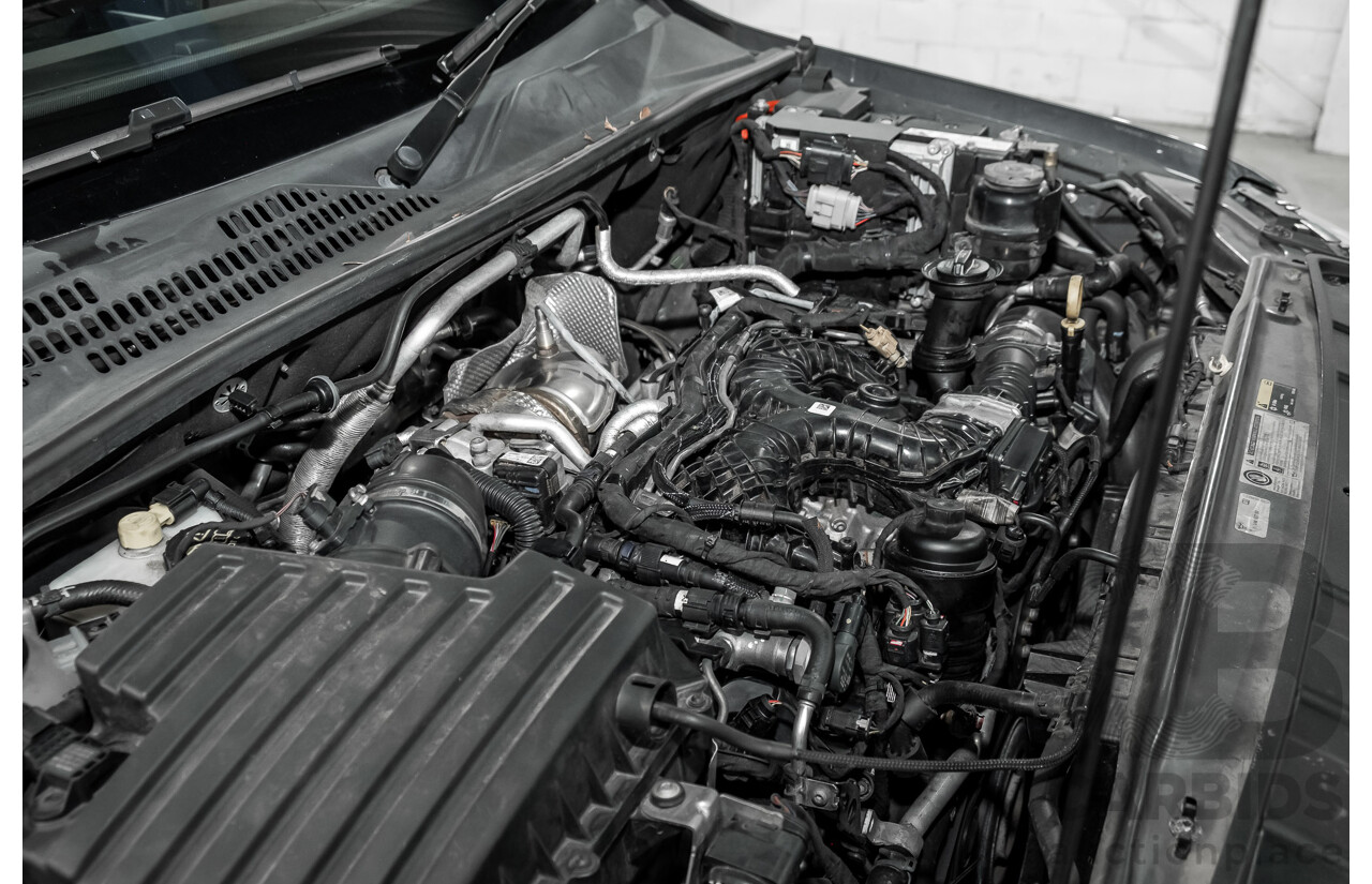 06/2018 Volkswagen Amarok V6 TDI 550 Sportline (4x4) 2H MY18 Dual Cab Utility Grey 3.0L