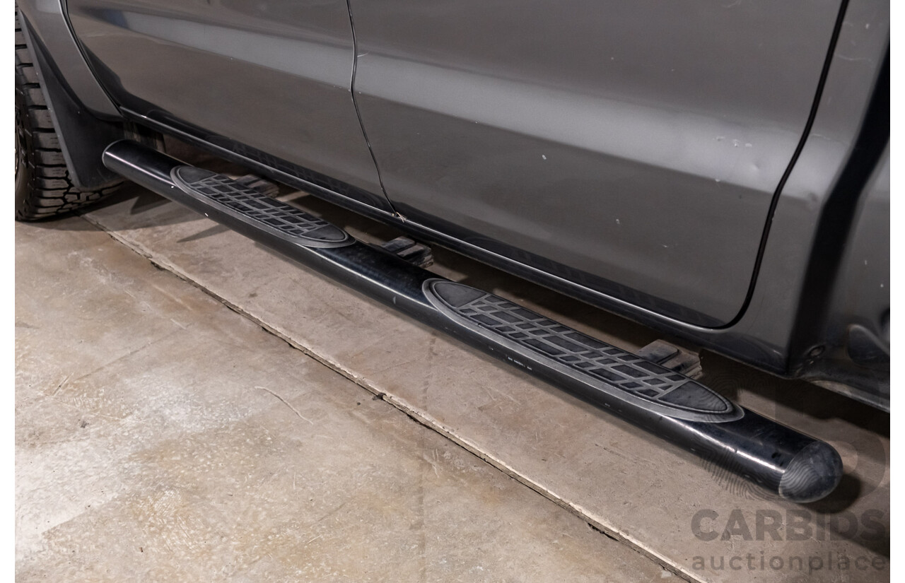 06/2018 Volkswagen Amarok V6 TDI 550 Sportline (4x4) 2H MY18 Dual Cab Utility Grey 3.0L