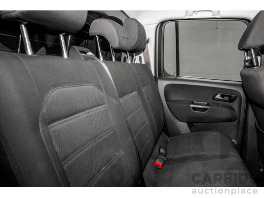06/2018 Volkswagen Amarok V6 TDI 550 Sportline (4x4) 2H MY18 Dual Cab Utility Grey 3.0L