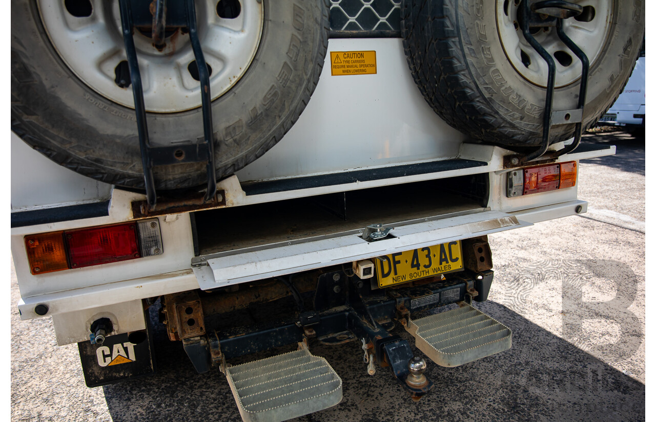 07/2015 Nissan Patrol DX (4x4) 4x4 MY14 Leaf C/Chas White Turbo Diesel 3.0L