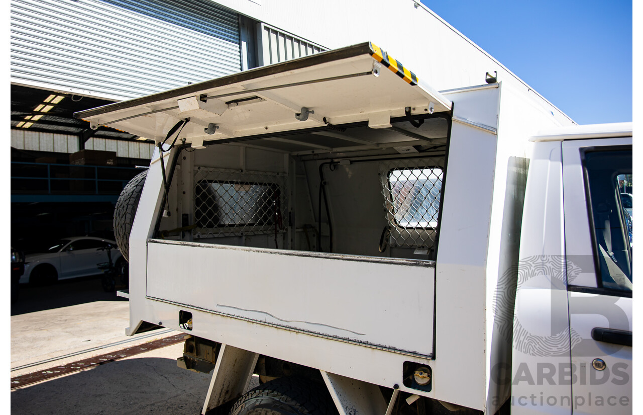 07/2015 Nissan Patrol DX (4x4) 4x4 MY14 Leaf C/Chas White Turbo Diesel 3.0L