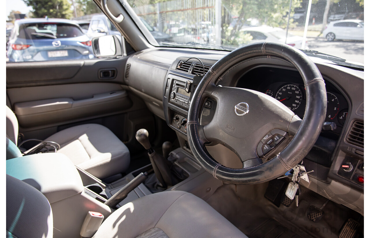07/2015 Nissan Patrol DX (4x4) 4x4 MY14 Leaf C/Chas White Turbo Diesel 3.0L