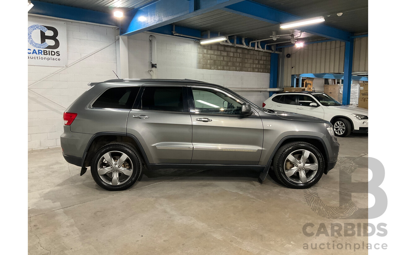 7/2012 Jeep Grand Cherokee Limited (4x4) WK MY13 4d Wagon Grey V6 3.6L