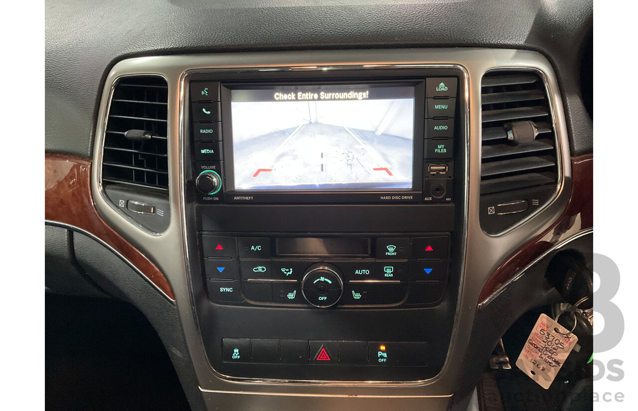 7/2012 Jeep Grand Cherokee Limited (4x4) WK MY13 4d Wagon Grey V6 3.6L